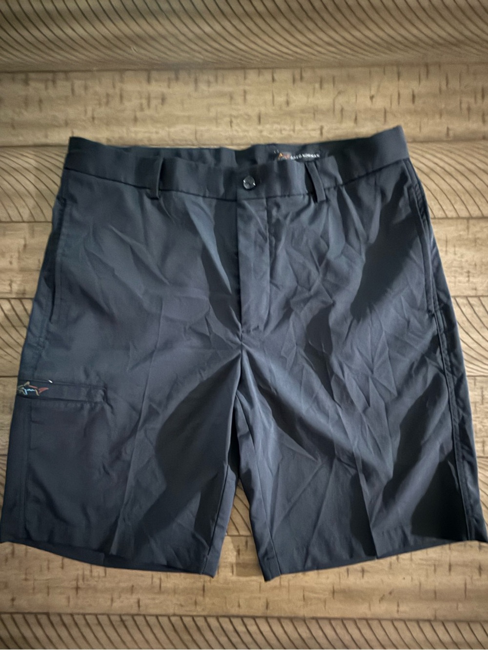 Greg Norman Collection Black Hybrid Performance Shorts